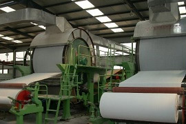 Application of Guangdong Weigao Paper Co., Ltd.-1760 Fourdrinier Paper Machine